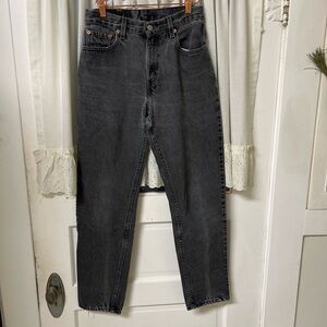 Vintage Levi’s 550 Classic Black Denim Jeans